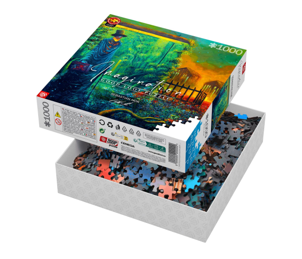 Good Loot Imagination Puzzle: Sebastian Moń Stationary Traveller II 10 - 1352592 - zdjęcie 4